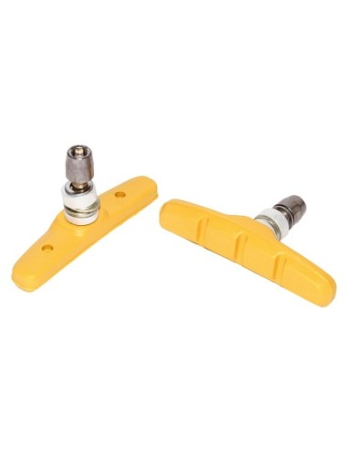 70mm Brake Shoes W/Nut Yellow.